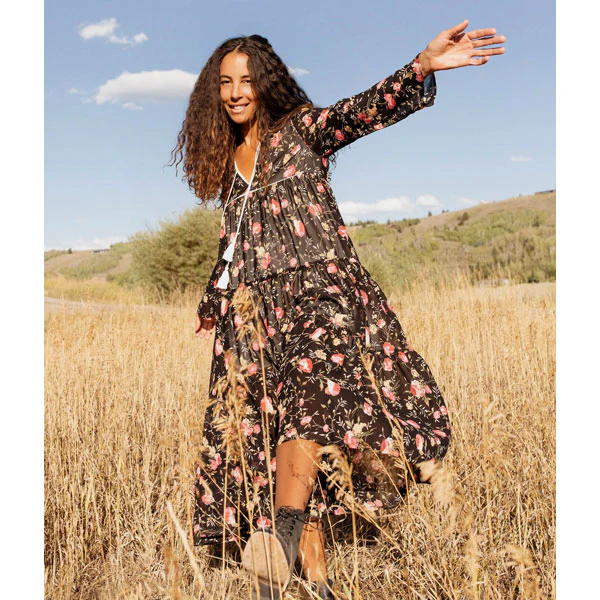 Christy Dawn Paloma Night Chintz Maxi Dress - Image 3