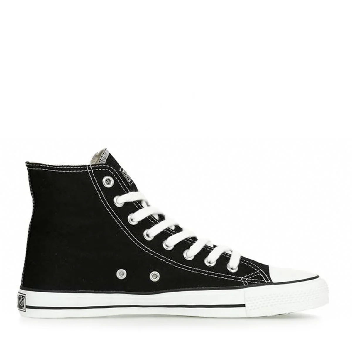 Ethletic Trainer Hi Cut - Jet Black - Image 4