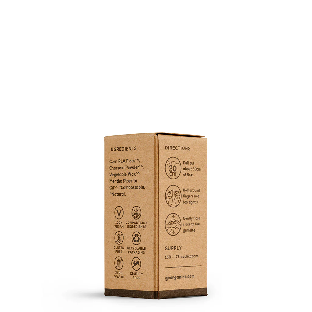 Georganics Charcoal Floss - Image 2